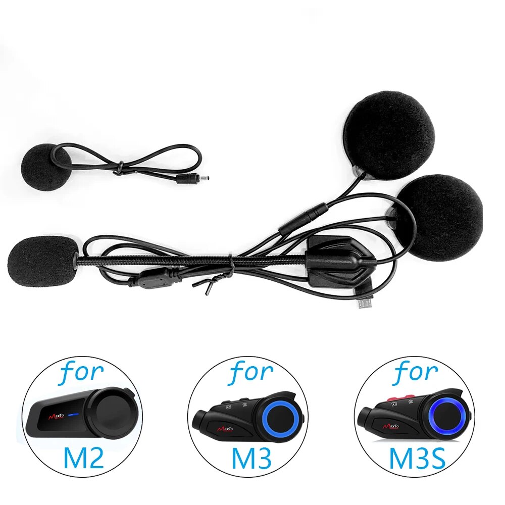 Full Face Motorcycle Helmet With Bluetooth - Für Maxto M2 M3 M3S M2C