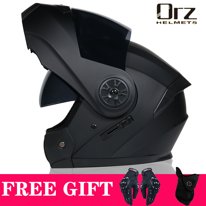 Dual Visor Motorcycle Racing Helmet - Neuester DOT-zugelassener, sicherer, modularer Flip-Motorradhelm Voyage