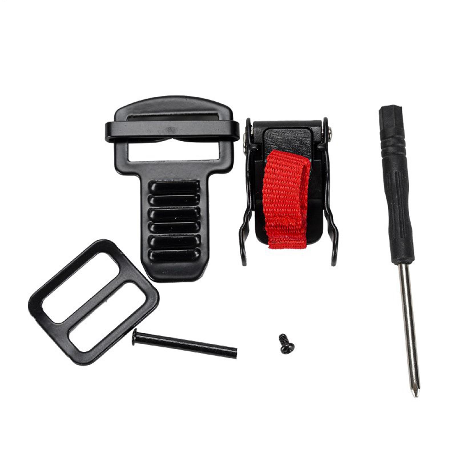 Quick Release Buckle Motorcycle Helmet - Motorradhelme Schnellverschluss-Schnalle, Doppel-D-Schnalle, sicherer Schnellverschluss-Clip, Riemen,