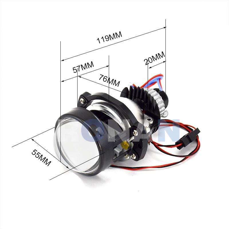 RONAN 2,0 zoll Mini Bi-Led Pro – Universal Motorcycle Led Headlight Projector Bewertung und Preis