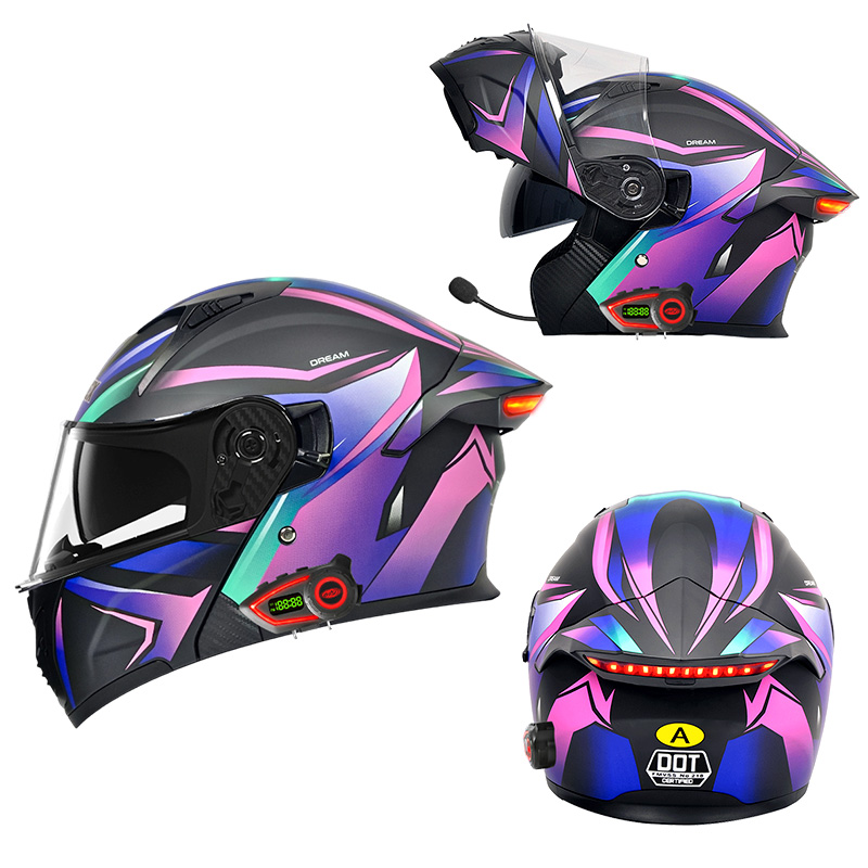 DOT-zertifizierte Motorradhelm – Modular Flip Up Motorcycle Helmet Dot Approved Bewertung und Preis
