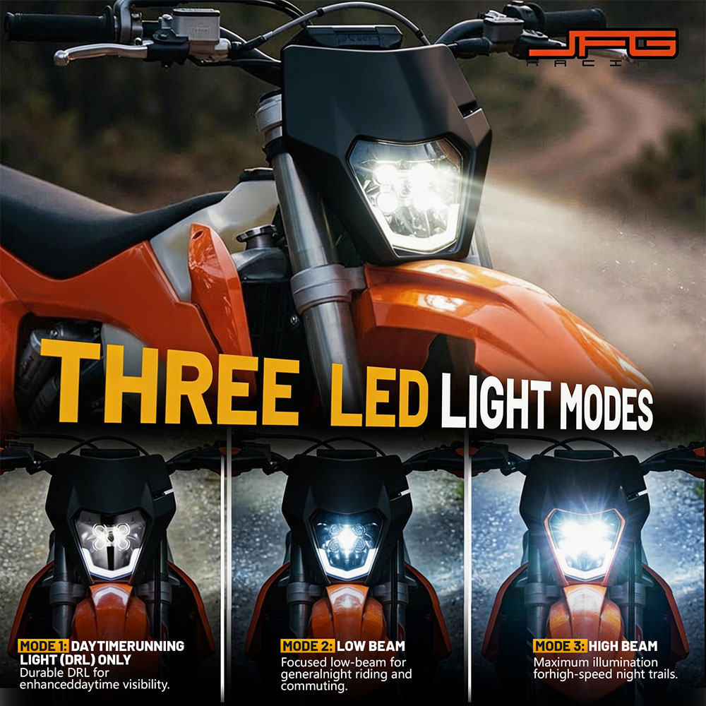 5 LED-Scheinwerfer Universal f – Universal Motorcycle Led Headlight Projector Bewertung und Preis
