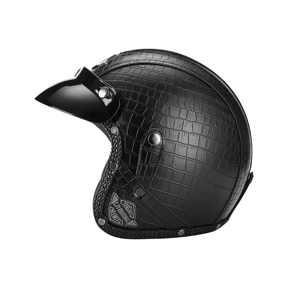 DOT 3/4 Open Face Motorrad Ret – Vintage Open Face Retro Helmet Bewertung und Preis