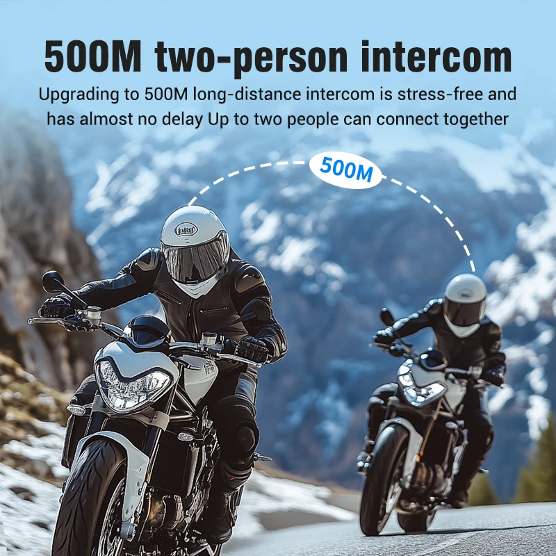Bluetooth 5.3 Motorradhelm-Int – Universal Motorcycle Helmet Intercom Headset Bewertung und Preis