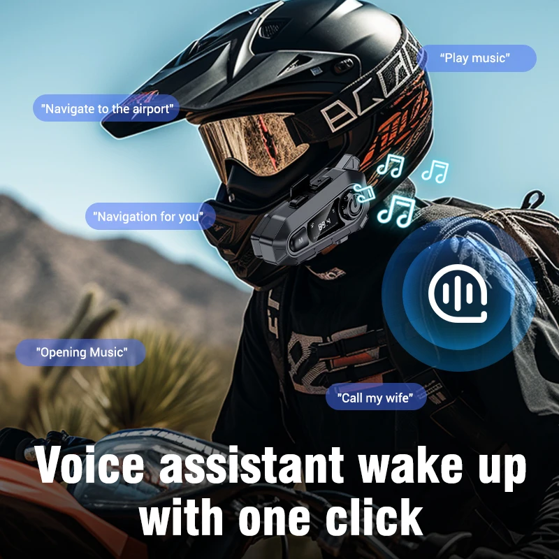 Bluetooth 5.3 Motorradhelm-Int – Universal Motorcycle Helmet Intercom Headset Bewertung und Preis