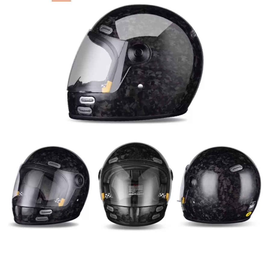 Hochfester und leichter Carbon – Carbon Fiber Lightweight Motorcycle Helmet Bewertung und Preis