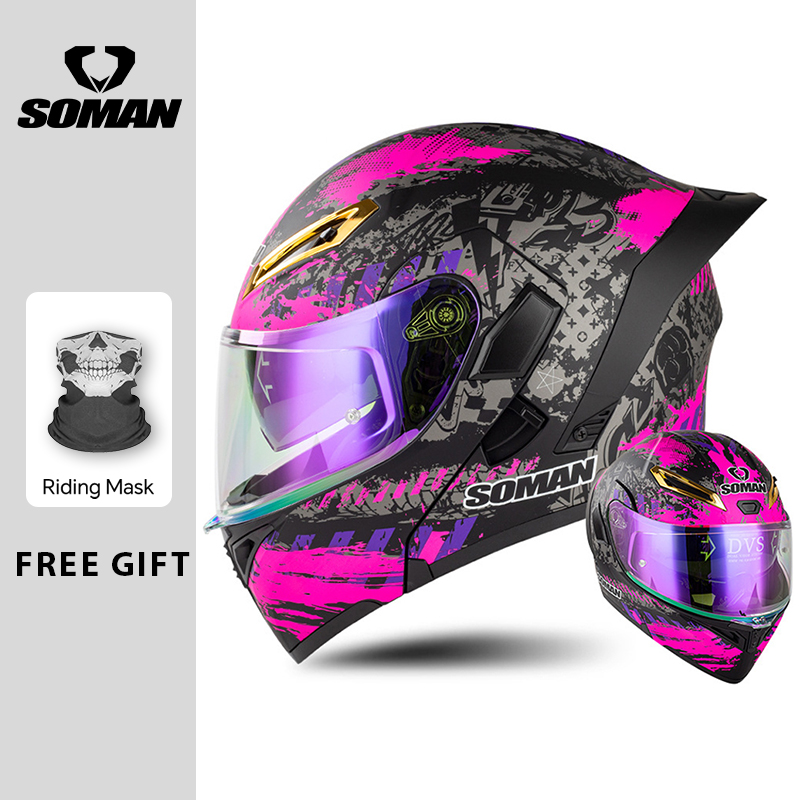 Unisex DOT-zugelassener, hochk – Modular Flip Up Motorcycle Helmet Dot Approved Bewertung und Preis
