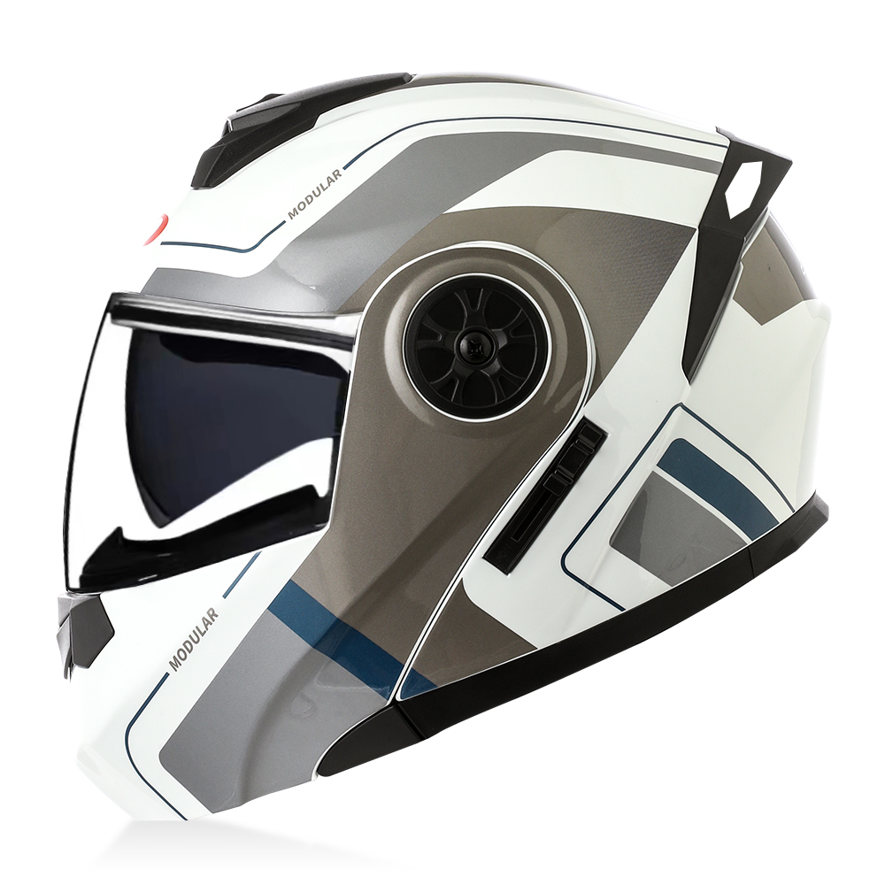 Hochwertiger Modularer Klapphe – Modular Flip Up Motorcycle Helmet Dot Approved Bewertung und Preis