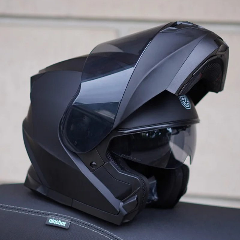 Orz Vollgesichts-Doppelvisier- – Modular Flip Up Motorcycle Helmet Dot Approved Bewertung und Preis