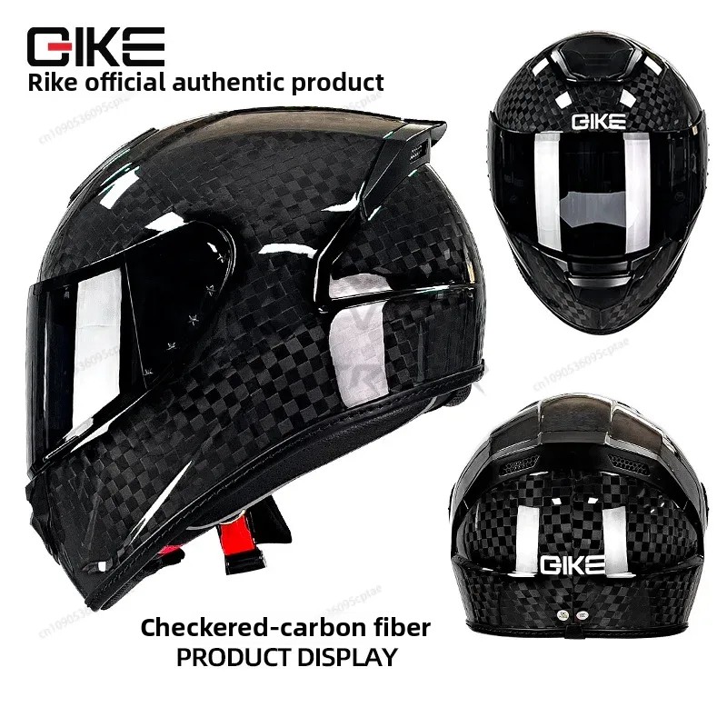 QIKE Carbon Fiber Motorrad Hel – Carbon Fiber Lightweight Motorcycle Helmet Bewertung und Preis